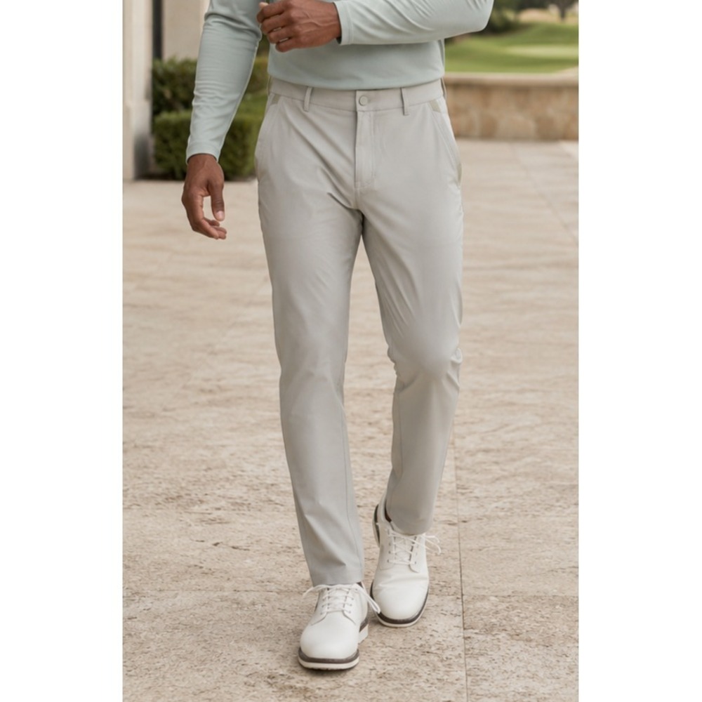 Jack Archer Jetsetter Tech Pants 33 x 28 Gray Golf Travel Performance Stretch